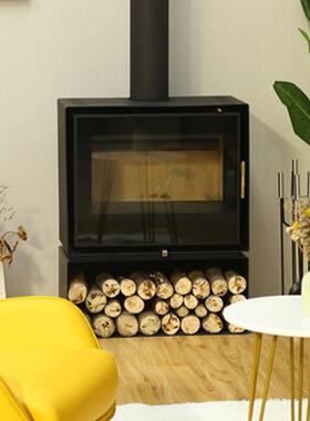 直产家用柴火炉别墅建房宿燃民木全真取IAL暖质量保障自火壁炉