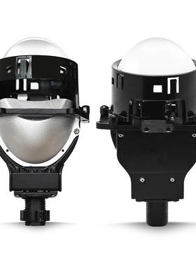 汽车ld大灯3前寸K5双光透H4H7POP无损通e用改装远近一体K6大功镜