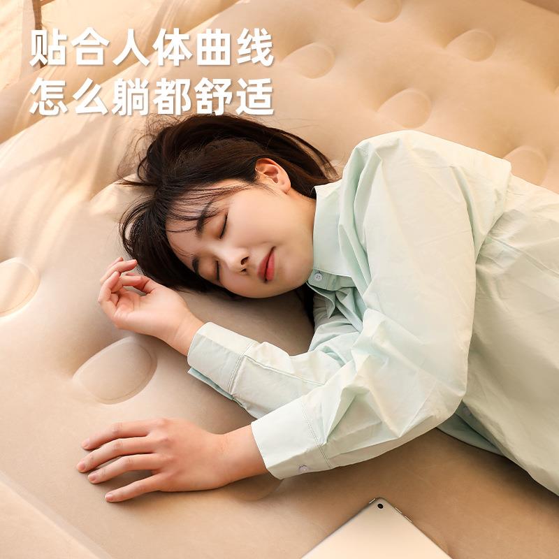 北极便狼户露充气床垫全自动加高营携3015充气垫折叠床双外人气垫