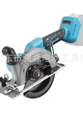 热款工无刷5寸ZJQ电圆锯木锂锯手推割机电切集尘锯圆盘锯
