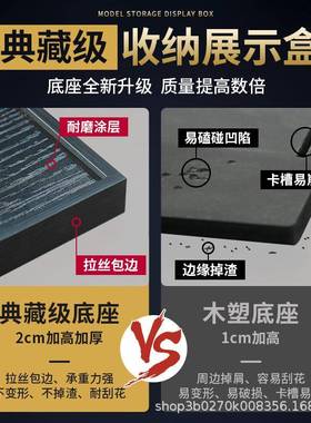 亚克力展示盒ASTAR/星辉帕罩加尼CVU机械组木积车模型高R透明防尘