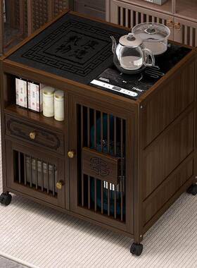移动茶桌家用茶台茶几厅现代客桌阳台全自65602动烧水壶一子体茶