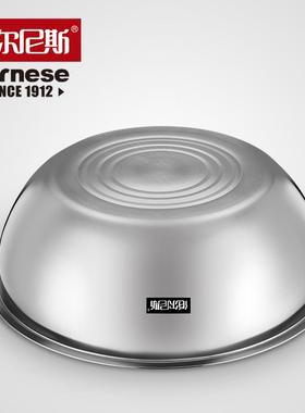 伯BENS-392尔尼斯厨房家不用锈钢米筛套装四沥水套器多用盆面包夹