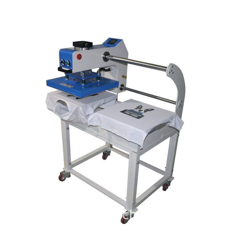 厂家直销40x60c画m气动STC-QD05转双工位热印烫烫钻机烫画机压烫