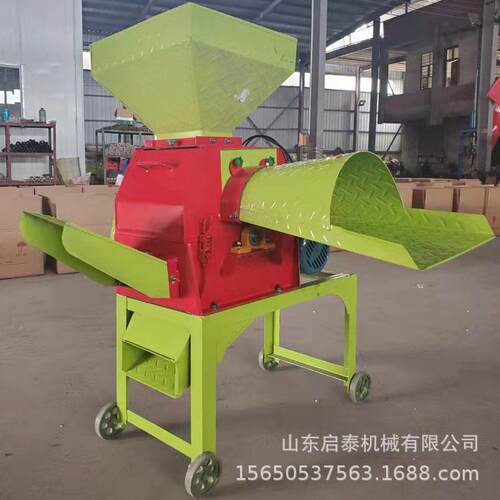 小型铡粉机多功能铡切揉丝一体PVY机草干湿两用秆秸牧草揉搓碎机