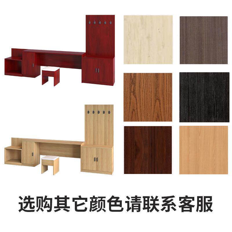 酒简店宾馆电视子柜桌椅套组合约HK-59020现代标间全家具挂衣板镜