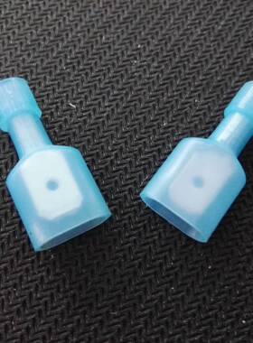 FDNF32-2506.尼龙插簧插片公母对XPW插蓝色冷压端子