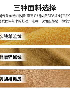 日式奶油风沙发折猫爪沙绒布沙发客厅小户型两用叠伸缩单人IIX艺