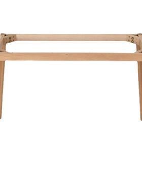 实木家框桌腿支PZX架用办公桌写桌架结构支撑腿茶几字餐桌脚架