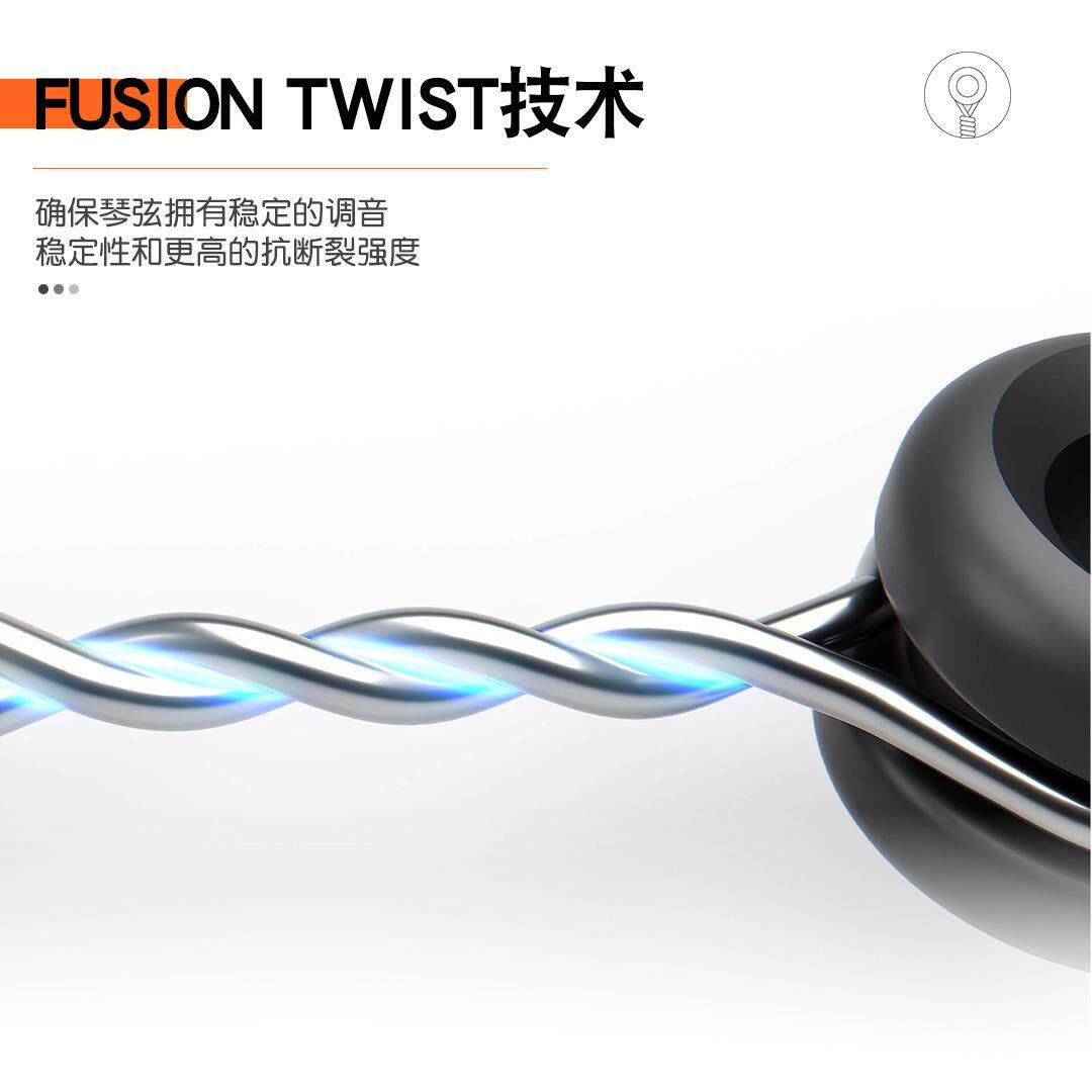 达达里奥民谣吉他一弦XT镀膜木吉新琴JUJ弦他套6根磷铜EXP16覆膜