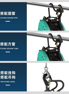 金刚电葫芦220动v双孔家用吊小机小型悬挂吊机快速式卷扬机升9985