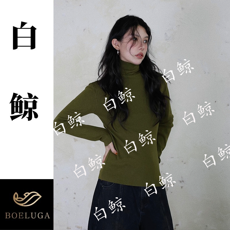 2025秋冬新款针织衫高领女毛衣针织外套上衣2796