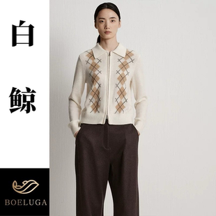 长袖 全羊毛翻领拉链开衫 2780 针织衫 2025秋新款