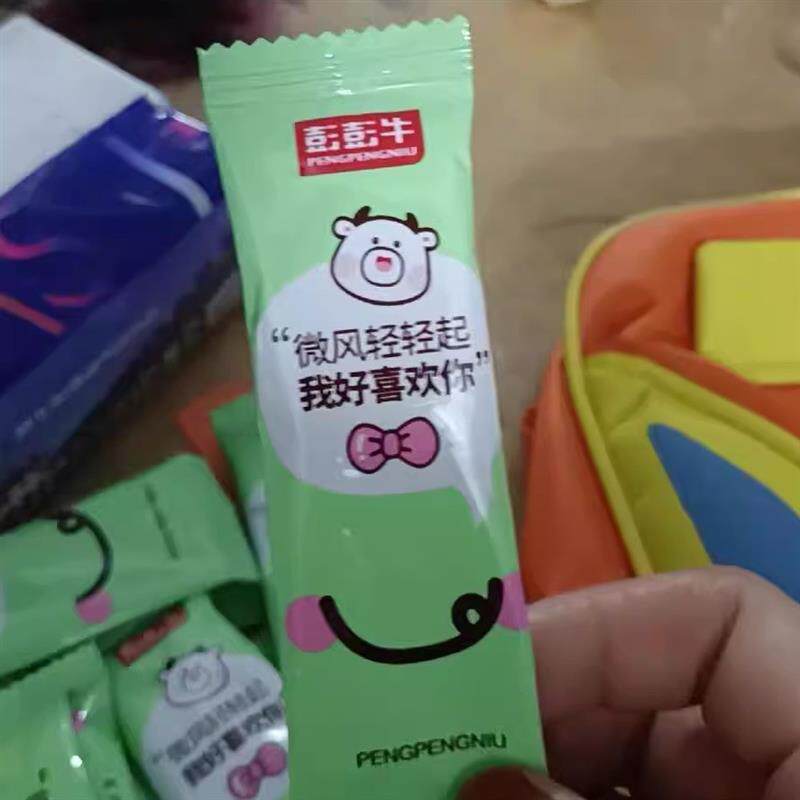 秋梨膏枇杷棒棒糖无添加儿童健康糖果澎澎牛品牌营养零食福建泉