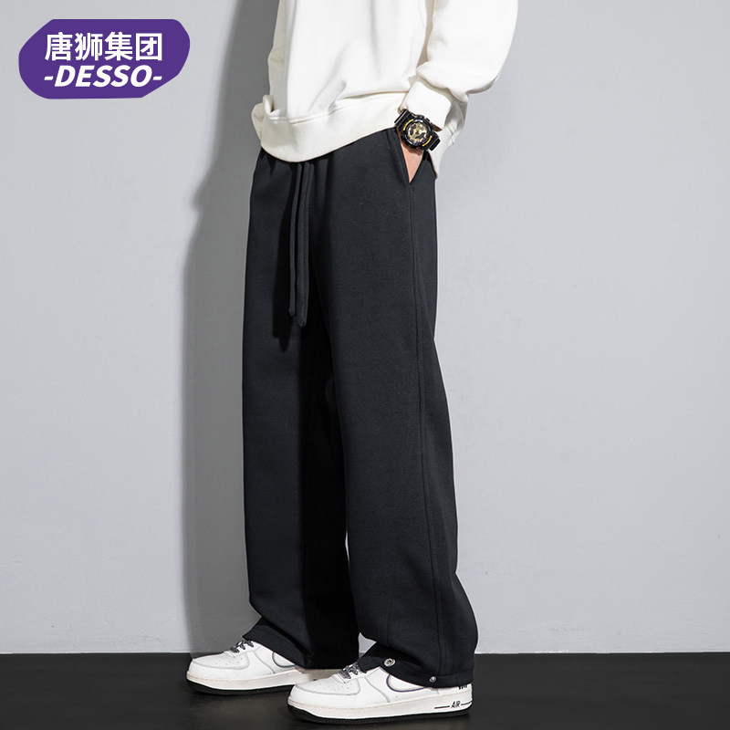 裤子男士2026春秋季新款宽松休闲裤