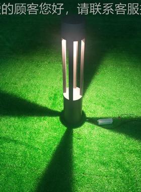 厂家新中式户外LED草坪灯庭院灯景20905地圆观草灯铝型材形草坪现