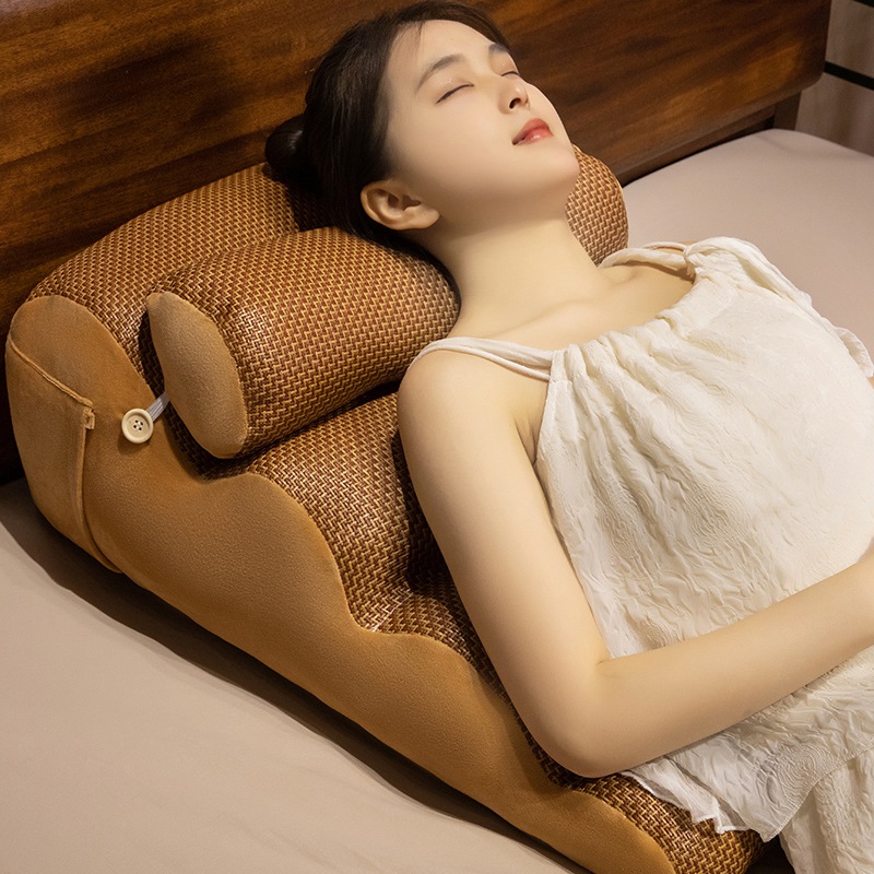 老人靠背半躺护理体位垫胃食管反流胆汁斜坡床垫防反酸枕头三角枕