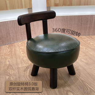 复古小凳子家用板凳客厅沙发凳茶G几凳软包实木换鞋 美式 凳儿童矮
