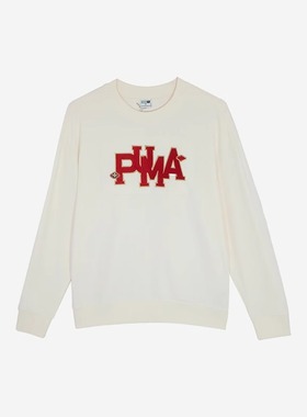 PUMA/彪马 女子舒适保暖圆领运动休闲卫衣套头衫 625839