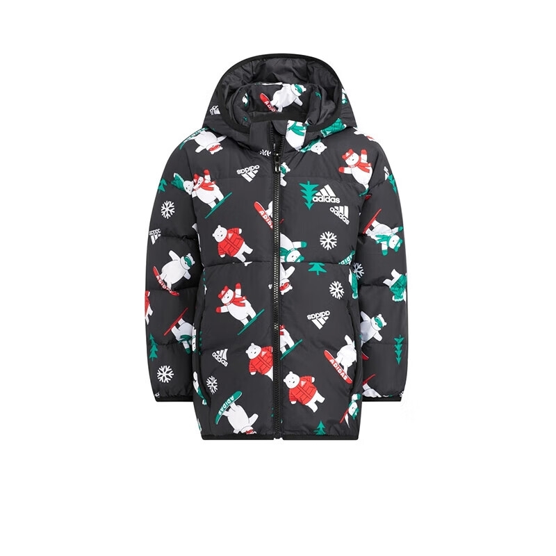 Adidas/阿迪达斯保暖连帽羽绒服