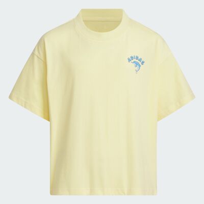 Adidas/阿迪达斯 儿童印花运动休闲短袖圆领T恤 JF3862