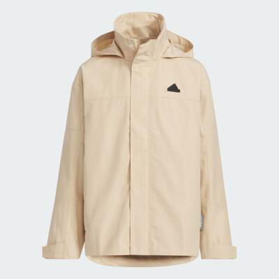 Adidas/阿迪达斯 儿童梭织运动休闲连帽夹克外套 JY1679