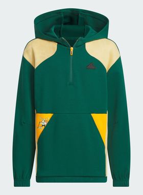 Adidas/阿迪达斯 大童亲子运动连帽卫衣套头衫 JC9376