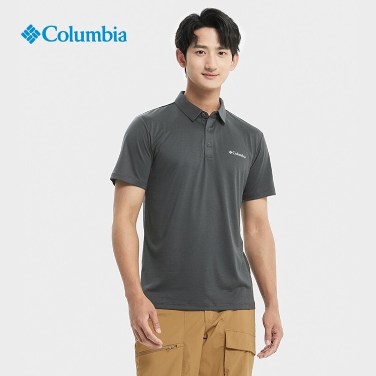 Columbia/哥伦比亚 男女户外透气休闲运动短袖Polo衫 AE1287,运动服/休闲服装,运动T恤,淘宝优惠券,粉丝福利购,淘宝优惠卷