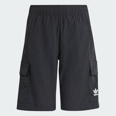 Adidas/阿迪达斯 大童亲子三叶草 SHORTS 工装风运动短裤 IT5437