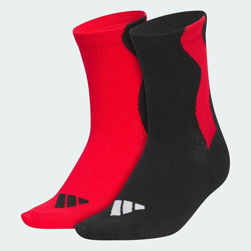 Adidas/阿迪达斯 儿童 CREW SOCKS 舒适休闲袜子两双装 JN3828