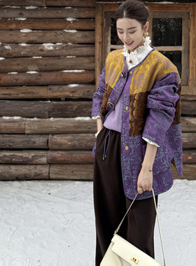 HUI+南油慧家25秋冬原创设计师款新中式外套190929