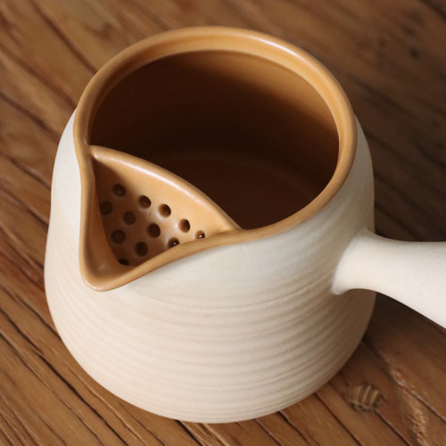 围炉煮茶罐罐茶煮茶壶可明火粗陶侧把壶酒K精炉家用户外煮茶器套