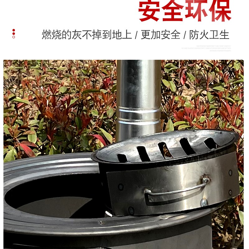 新型一体柴火炉家k用柴火灶户外炉具烧木柴农村地锅灶台室外炉灶图片