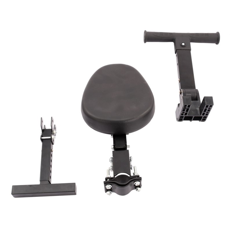 电动车前a置折叠座椅电动车踏板电动机车自行车单车儿童宝宝小孩