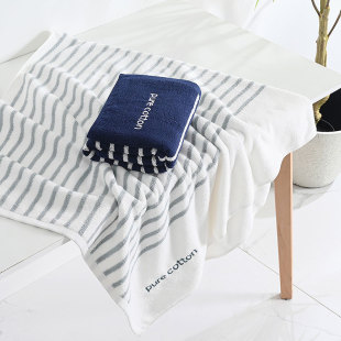 浴巾高级家用纯棉吸水速干大毛巾情侣男女款 裹 洗M澡全棉2021新款