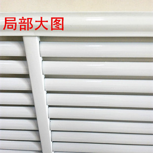 饰铁艺老式 铝合金百叶暖气j罩分水阀风口家用装 仿古木质定做防尘