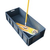 大型洗拖把桶长方形工业拖布墩布桶工厂拖L地桶特大号商用长拖把