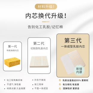 办公室久坐学生椅垫椅子凳子屁股Y垫汽车家 座垫泰国乳胶坐垫冬季