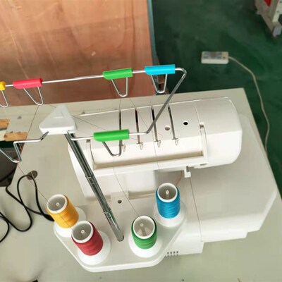 全自动7032g迷你包缝机 2/3/4线多功能锁边机小型台式缝纫机家用