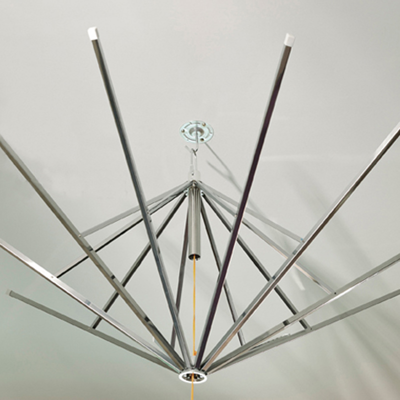 蚊帐支架圆顶十角伞架单支架吊t顶英式罗伞帐1.2/1.5/1.8(不含蚊