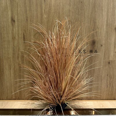 枯草黄色仿真芦苇毛毛草s堆草垛草团狗尾草枯草橱窗布景房间蒲草