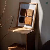 杯垫木盘砧板白橡樱桃木黑胡桃雕刻装 无即所有 纯实木j小木方