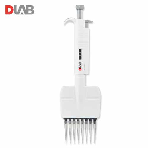 DLAB大龙移液器TopPette手动可调式8道12道加样器多道排枪8道