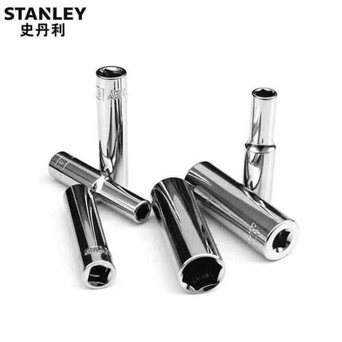 史丹利STANLEY12.5MM系列公制6角长套筒14mm企业专享93-529-1-22