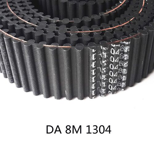 双面齿同步带交错DB对称DA DS 8M1304 163STS STD RPP YU工业皮带