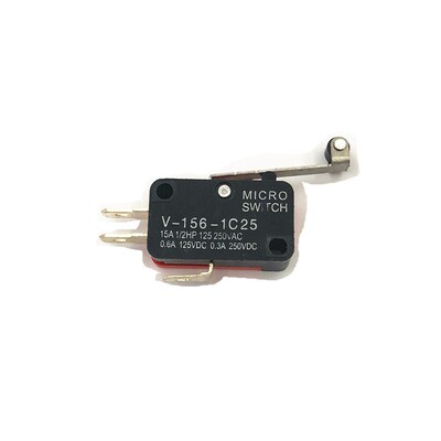 微动开关限位开关 V-156-1C25 一常开一常闭 15A1/2HP 125 250VAC