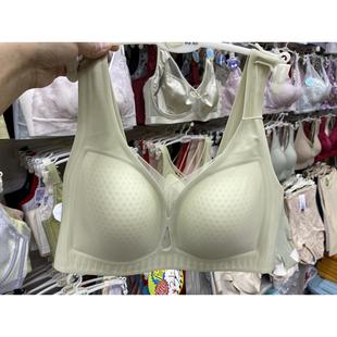 夏季 冰肌凉爽无痕女大胸超薄蜂巢果冻胶洞洞杯文胸7284