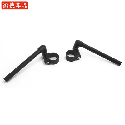 48mm摩托车通用分离把可调加高万向分体车把190TR改装咖啡方向把