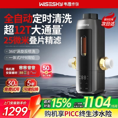 韦思卡尔全自动反重力前置过滤器