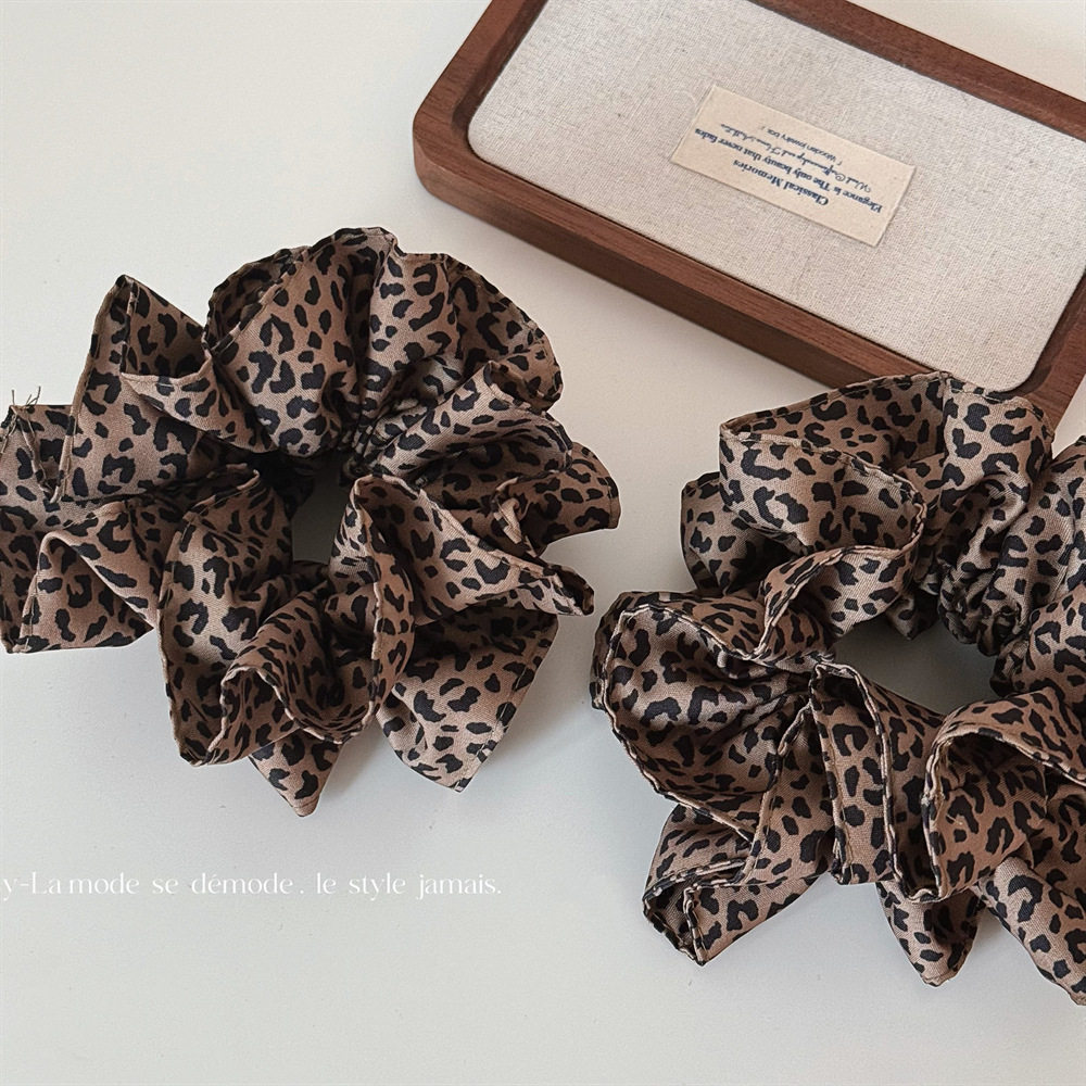 韩系洋气复古时髦早秋豹纹小蛮腰大肠发圈气质百搭头绳发饰女,饰品/流行首饰/时尚饰品新,发饰,淘宝优惠券,粉丝福利购,淘宝优惠卷